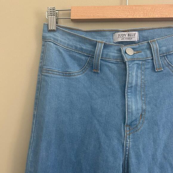 Judy Blue Super Flare Bell Bottom Jeans Sz 28 - Picture 5 of 6